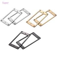 ราคา Super 2pcs Electric Guitar Humbucker Pickup Ring Thickness 2mm Metal Flat Frame Mounting Ring LP Guitar Accessories (11215337854)