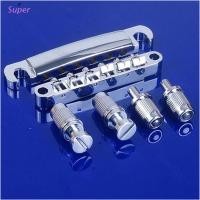 ราคา Super Chrome Guitar Bridge Tune O matic Tailpiece Tail For Les Paul LP Style Set New (9973259514)