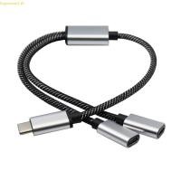 ราคา Best Portable USB C Male to Double USB C Female Splitter USB Y Splitter Cable (43468481092)