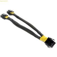 ราคา สายเคเบิลต่อขยาย CPU ที่ดีที่สุด 18AWG CPU 8 Pin 8P ตัวเมียเป็น Dual 8Pin 4 4 ตัวผู้ (41318178881)