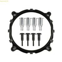 ราคา Best Retention Bracket Coolers Mounting Bracket Kit CPU Fan Bracket ฮีทซิงค์หม้อน้ํา Mount แผ่นด้านหลังสําหรับ LGA775 1150 1 (29191382426)