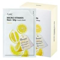 ราคา AHC Micro Vitamin Fitting Mask Sheet 33ml 10 แผ่น วิตามินซี ไบรท์เทนนิ่ง แอนด์ มอยส์เจอร์ไรซิ่ง มาส์ก Hypoallergenic Sheet Mask สําหรับผิวเปล่งประกาย ซูทติ้ง แคร์ สําหรับผิวแพ้ง่าย (28592760927)