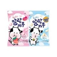 ราคา LOTTE Malang Cow Milk Candy 79g 2 แพ็ค ขนมนมเคี้ยวหนึบนุ่ม ลูกอมเด็กเกาหลี รักษาหวาน (40825334285)