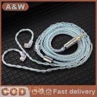 ราคา Null QKZ T1 สายหูฟัง 8 Strand ทองแดง Silver plated อัพเกรดสาย 3 5 มม สายหูฟังสําหรับ ZXN ZXT AK6 ZS10 EDX Pro ZSR CCA null (47101691921)