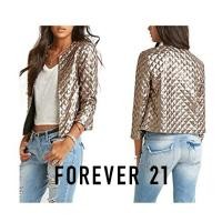 ราคา Bronze Sequin Jacket Forever 21 (53400741226)
