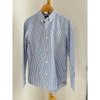 ราคา E368 Used เสื้อเชิ้ตลายทาง แบรนด์แท้100 (48301117429)