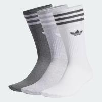 ราคา ADIDAS SOLID CREW SOCKS 3 PAIRS ถุงเท้าความยาวครึ่งแข้ง แบรนด์แท้100 ป้ายไทย (29073472675)