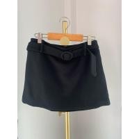 ราคา กระโปรง MNG สีดำ ไซส์ M พร้อมเข็มขัด C103 (27005504433)