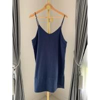 ราคา เดรสสีน้ำเงินแบรนด์ญี่ปุ่น H connect ไซส์ M ผ้าพื้นเมือง C270 (24535613550)