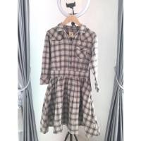 ราคา เดรสลายสก๊อต สีน้ำตาล แบรนด์ The Way Of Chic 347 23 109 (10977385199)