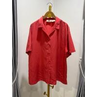 ราคา E344 เสื้อเชิ้ตแขนสั้น สีwatermelon (54100244919)