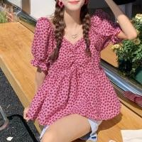 ราคา E352 เสื้อแขนตุ๊กตาสีชมพูลายกราฟฟิค Plus Size 2X อก 40 41 สาวอวบหน้าอกใหญ่ใส่ได้ค่ะ (52951108758)