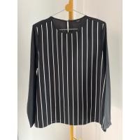 ราคา E208 เสื้อเบลาส์ลายทางแขนยาวสีดำ ขาวจากแบรนด์ ZEIN (52150093143)