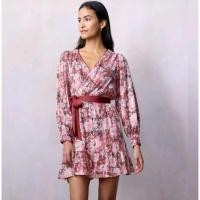 ราคา C Lauren Conrad Floral Sequin Mini Dress Women s Size XS เดรสลายดอกปักเลื่อมวิบวับ (41506612207)