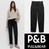 ราคา E192 Pull Bear High waist mom jeans EUR34 New (40523565223)