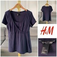 ราคา H M เสื้อสีกรมท่า แท้ Made in Bangladesh A277 (25601817461)