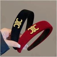 ราคา CLN ที่คาดผมผ้ากำมะหยี่ แต่งประดับโลหะ สวยหรูดูแพง (24084832890)