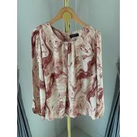 ราคา Lady Plus เสื้อสีโทนชมพูครีมลายหินอ่อน A260 (22686165432)