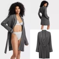 ราคา เสื้อคลุมอาบน้ำ Stars Above Women s Plus Size Beautifully Soft Robe สีเทา (49100038006)