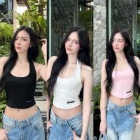 ราคา เสื้อคล้องคอรุ่น Baby Top ผ้ายูนิโคล่ ผ้านิ่มใส่สบายมีซับในกันโป๊ (27292466603)