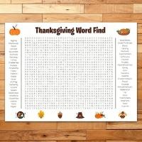 ราคา กิจกรรมเกมปาร์ตี้วันขอบคุณพระเจ้าขนาดใหญ่สําหรับเด็กผู้ใหญ่ขนาดใหญ่พิมพ์วันขอบคุณพระเจ้าคําค้นหาปริศนาปาร์ตี้วันหยุดความบันเทิง (57951005160)