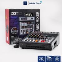 ราคา NAKACHI NX Power Mixer 4 ช่อง 1200W มิกเซอร์คาราโอเกะ บลูทูธ USB เสียงดี คุ้มราคา (41775665592)