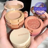 ราคา 3 In 1 Blush Highlighter Palette สามชั้น All in one Face Shiny Pearly Eyeshadow Blush T8p4 (43269463855)