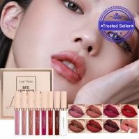 ราคา Matte Lipstick Set Lip Tint Non stick Lip Glaze Gloss Lip Cosmetics Waterproof Lip Tint I5 (28781717790)