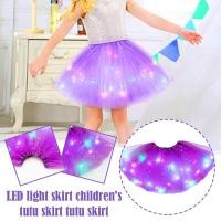 ราคา กระโปรงตูตู มีไฟ LED เรืองแสง แฟชั่นแฟรี่ สําหรับเด็ก (22562610387)