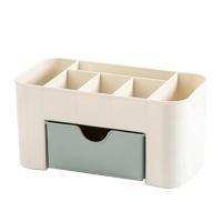 ราคา กล่องเก็บเครื่องสําอางลิ้นชักกล่องแสดงสก์ท็อปชั้นกล่องพลาสติกภาชนะที่เก็บ ว9ส6 (48501052009)