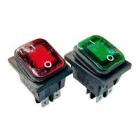 ราคา สวิตซ์กันน้ำ รุ่น RL 2 2 1 ON OFF 4ขา 16A 250VAC 20A 125VAC มีไฟ 12 24VDC และ 220VAC (26520177346)