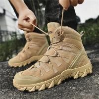 ราคา รองเท้าผู้ชายแบบทหารสำหรับกำลังพิเศษ เหมาะสำหรับการฝึกฝนทางทหาร ออกแบบมาเพื่อลดโอกาสในการลื่นล้มและมีความทนทาน (44468495849)