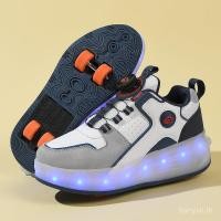 ราคา ROLLER SKATES เด็ก ไฟสว่าง สำหรับกิจกรรมกลางแจ้ง เหมาะสำหรับเด็กชั้นประถม (43269294962)