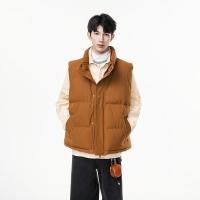 ราคา เสื้อแจ็คเก็ตแขนกุดผู้ชายเสื้อกั๊กขนแกะที่อบอุ่นอินเทรนด์กีฬาเสื้อกั๊กแฟชั่นเสื้อกั๊กลําลอง (43224821509)