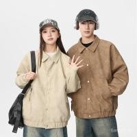 ราคา เสื้อแจ็คเก็ตหนัง Unisex สไตล์บай커 แขนยาว ปกหลวม (28591318288)