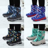ราคา รองเท้าบูทยางแกะสำหรับเด็ก ขนแกะซับหนา ทนต่อความหนาว ใช้งานได้ดีในการเดินทาง (42268452187)