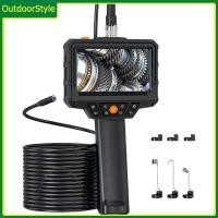 ราคา สไตล์กลางแจ้ง กล้องเอนโดสโคป 4 3 นิ้วหน้าจอ IPS กล้องเอนโดสโคปอุตสาหกรรม HD1080P ผนังท่อระบายน้ําท่อกล้องตรวจสอบสําหรับตรวจสอบเครื่องยนต์ยานยนต์ท่อ (43672960567)