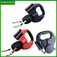 ราคา สไตล์กลางแจ้ง สายจูงสุนัขสองหัวเชือกลาก 360 องศาหมุนสุนัขเดินสายจูงพร้อมไฟ นํา สายจูงสัตว์เลี้ยงคู่อุปกรณ์สัตว์เลี้ยง (42770449290)