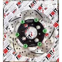 ราคา จานเบรก Swit ใส้ในลายคาร์บอน ขนาด 220 mm 6 หมุด ใส่เวฟ 110i 125i ปลาวาฬ LED PCX NOUVO (24695353359)