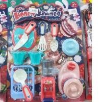 ราคา ชุดครัวจำลอง ของเล่นจำลอง ของเล่นสมมุติสำหรับเด็ก ชุดครัวเตาและครัวตู้กดน้ำ พร้อมอุปกรณ์ต่างๆมากมาย สีสันสดใส น่ารักสุดๆ (43871382054)