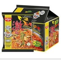 ราคา นิสชิน บะหมี่กึ่งสำเร็จรูป รสไก่เผ็ดเกาหลี 60 กรัม แพ็ค 5 ซอง