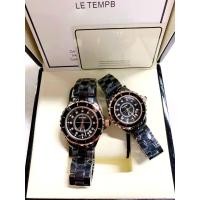 ราคา นาฬิกาผู้หญิงCh n real ceramic material size 34mm size 38mm water resistant 100 (27287848816)