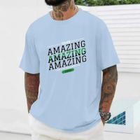 ราคา เสื้อยืดผ้าฝ้ายบริสุทธิ์สำหรับผู้ชาย ลายสก๊อตแขนสั้น ทันสมัยและเหมาะกับฤดูร้อน (50350015536)