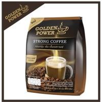 ราคา 1 แถม 1 กาแฟสตรองคอฟฟี่ตราโกลเด้นเพาเวอร์ Golden Power Strong Coffee 3in1 ขนาด 30 ซอง 2 (22249561778)