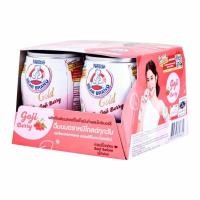ราคา ตราหมี โกลด์ โกจิเบอร์รี่ ผลิตภัณฑ์นมสเตอริไลส์ไขมันต่ำผสมโกจิเบอร์รี่ 140 มล แพ็ค 4 (25651222129)