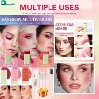 ราคา ของขวัญฟรี Sadoer2025 บลัชออนเนื้อครีมแบบแท่งอเนกประสงค์ 27 ชนิดใหม่ เนื้อเนียน สีสันสดใส แต่งหน้าง่าย ทนทาน กันน้ำ กันเหงื่อ home home (50900811304)