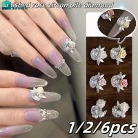 ราคา สติ๊กเกอร์ตกแต่งเล็บ 6 ชิ้น ลายมุก เรซิ่น ออโรร่า ไล่เฉดสี ลายผีเสื้อ ดอกคาเมลเลีย ดอกโบตั๋น KOUDAN สำหรับตกแต่งบ้าน home home home home (44750190495)