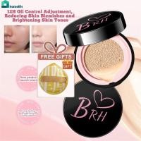 ราคา ของขวัญฟรี brh Cover All Luminous Poreless Flawless Perfect Cushion Foundation พร้อม Spf 35 Pa สำหรับผิว Mekap Glass Skin home home (45100687719)