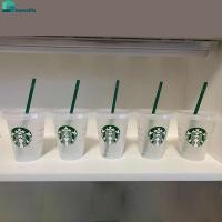 ราคา แก้วพลาสติกใส Starbucks แบบใช้ซ้ำได้พร้อมฝาปิด ขายส่ง 1 5 ชิ้น สำหรับใช้ในบ้าน home home (25940143112)