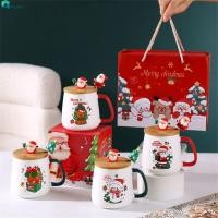 ราคา กล่องของขวัญคริสต์มาสน่ารักขนาด 400 มล แก้วมัค ถ้วยเซรามิก ชุดช้อน สีแดง สีเขียว อุปกรณ์ปาร์ตี้ ถ้วยกาแฟ ช้อนชา ของใช้ในบ้าน home (55700428084)